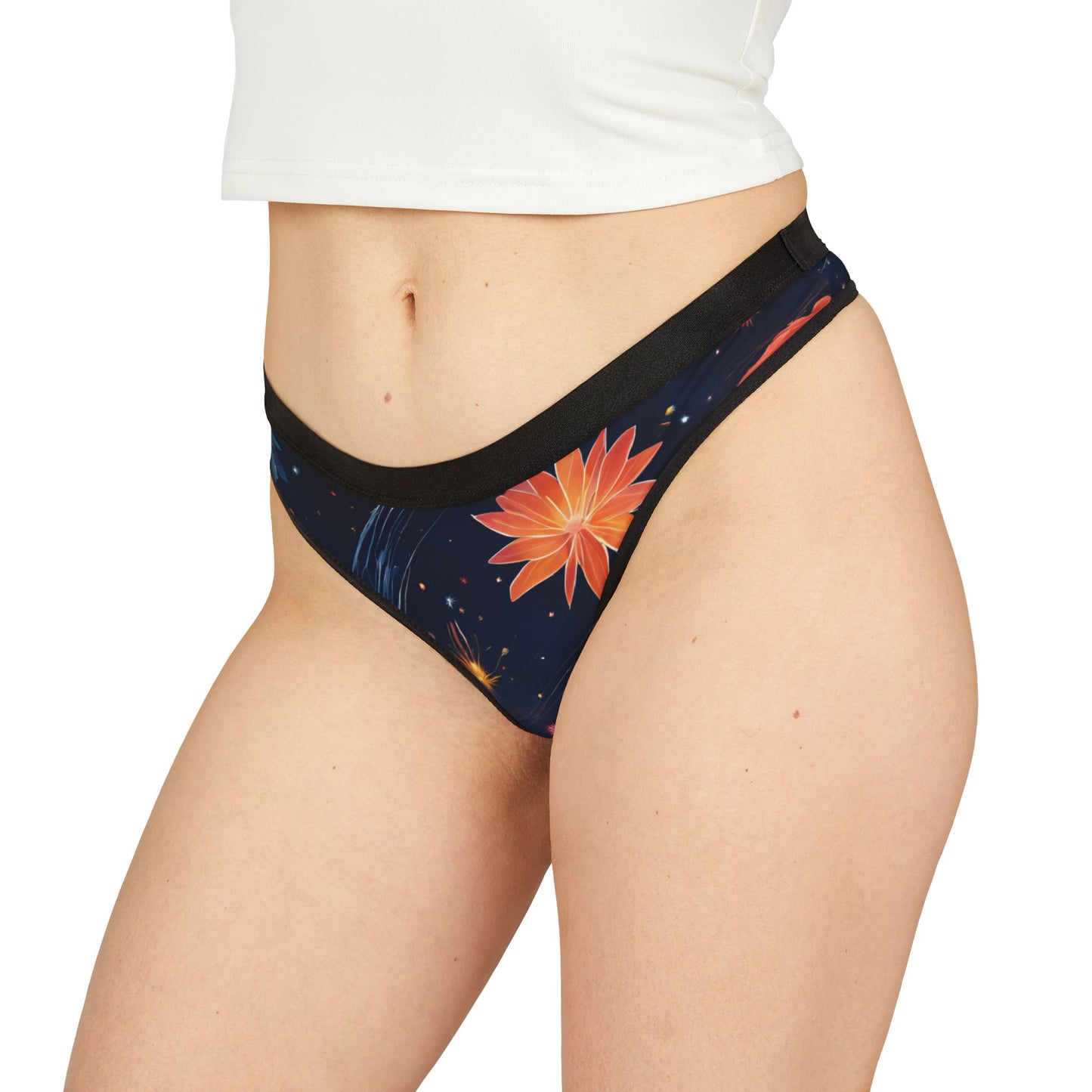Meteor Flowers Women's Thong