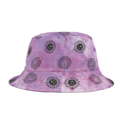 Flower Power Galaxy Bucket Hat