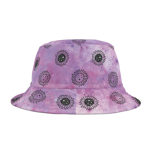 Flower Power Galaxy Bucket Hat