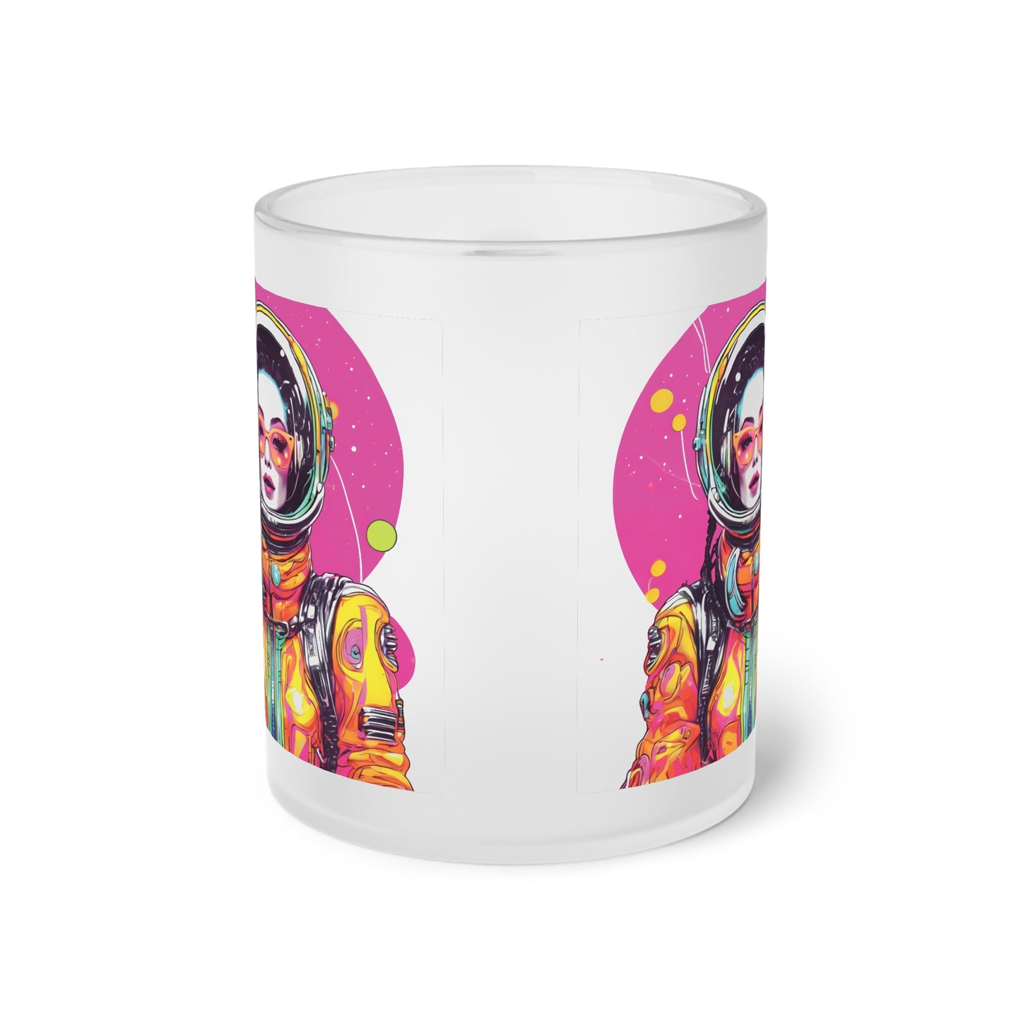 Icon Frosted Glass Mug