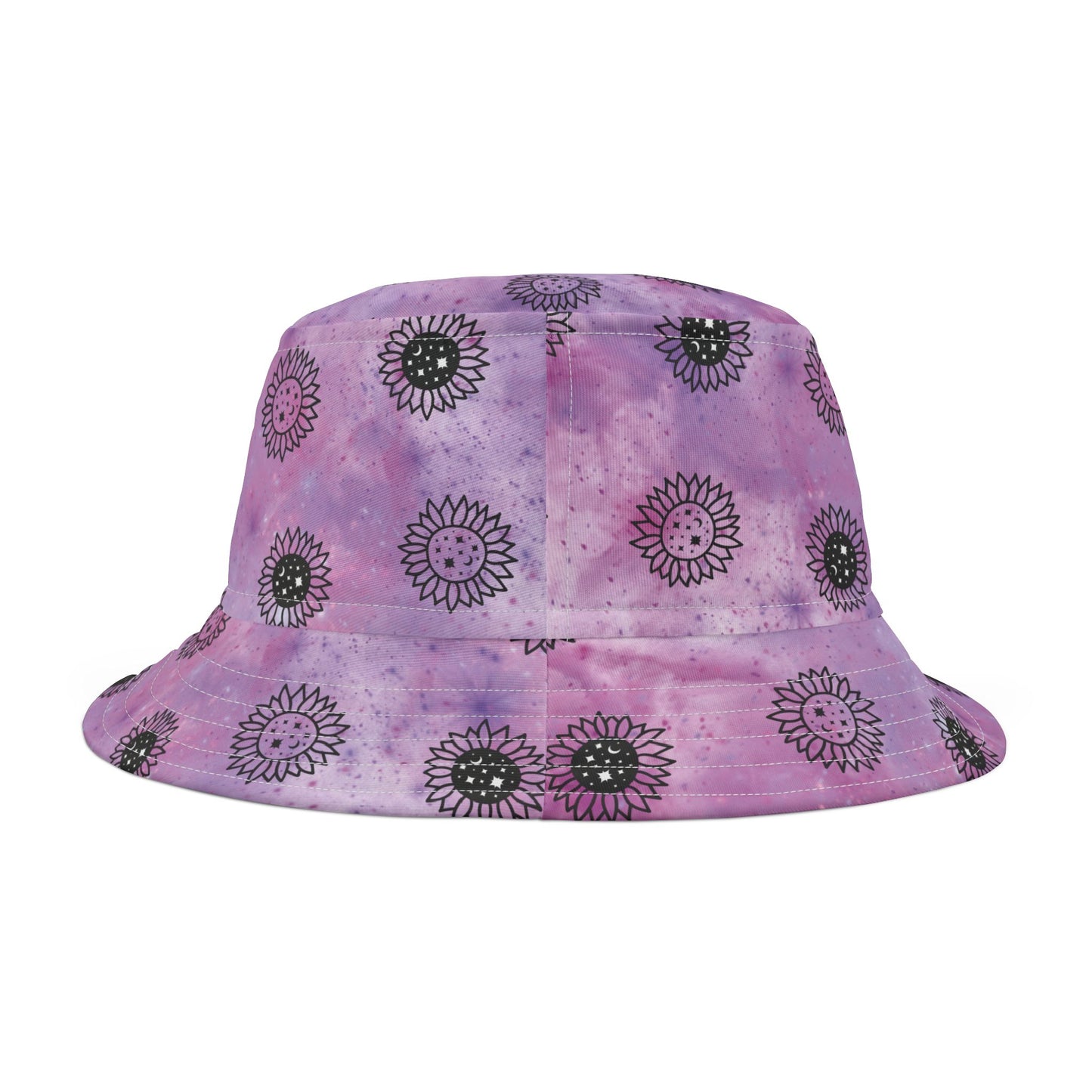 Flower Power Galaxy Bucket Hat