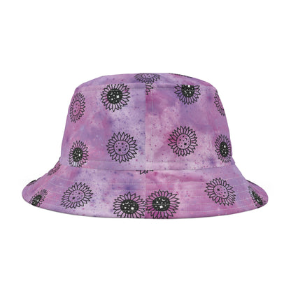 Flower Power Galaxy Bucket Hat