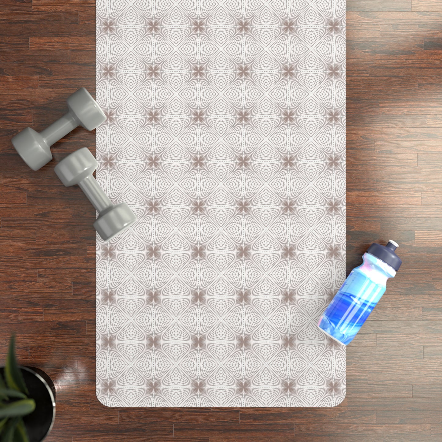 Frequency Rubber Yoga Mat