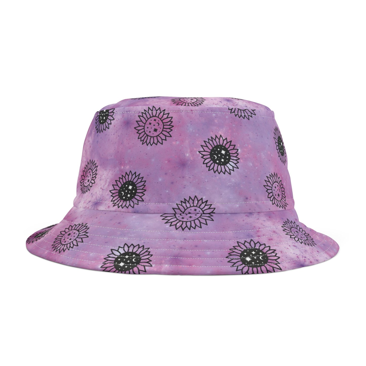 Flower Power Galaxy Bucket Hat