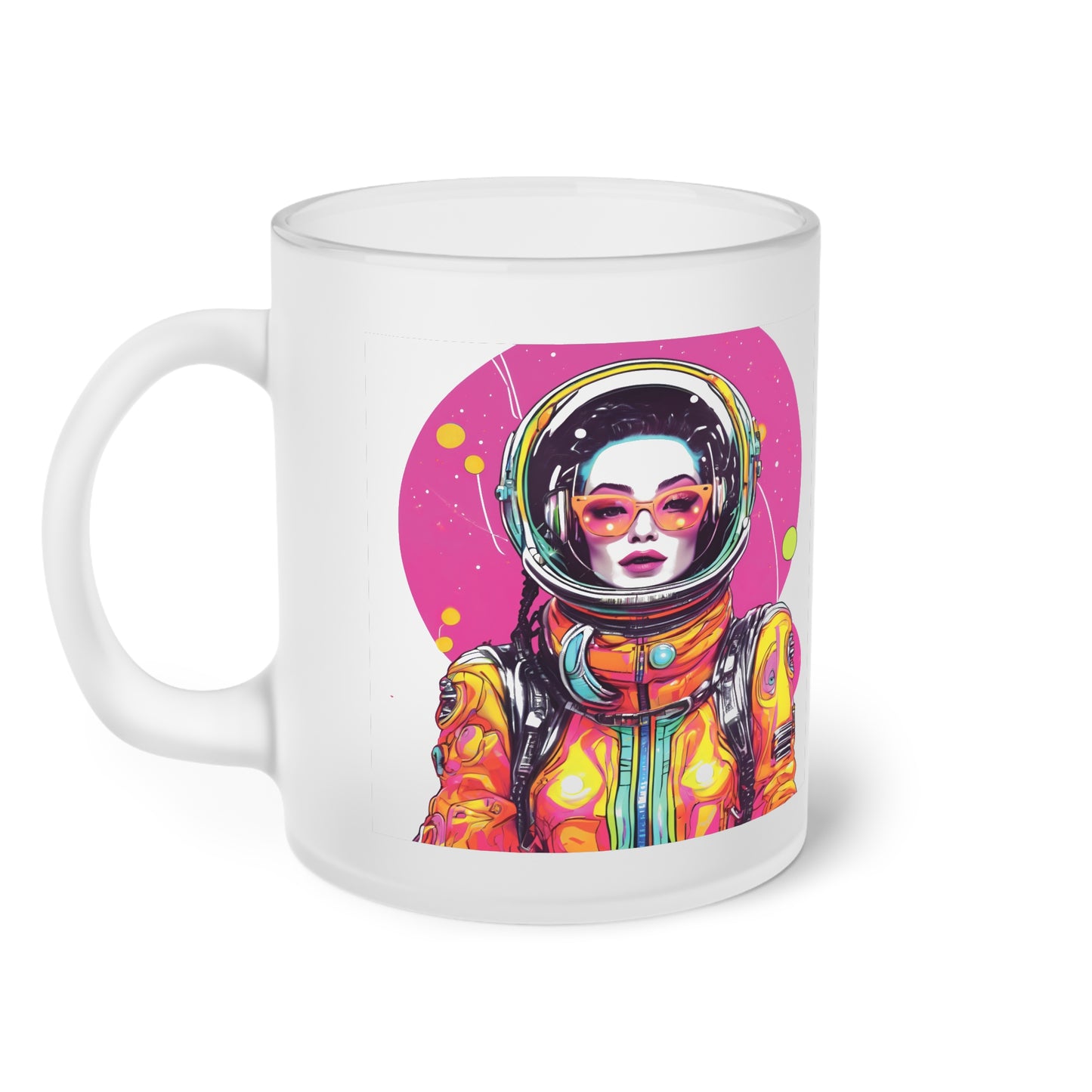 Icon Frosted Glass Mug
