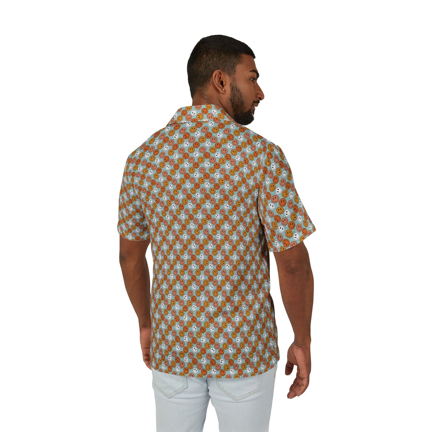 Rolling Good Time Men's Light Button Down Shirt
