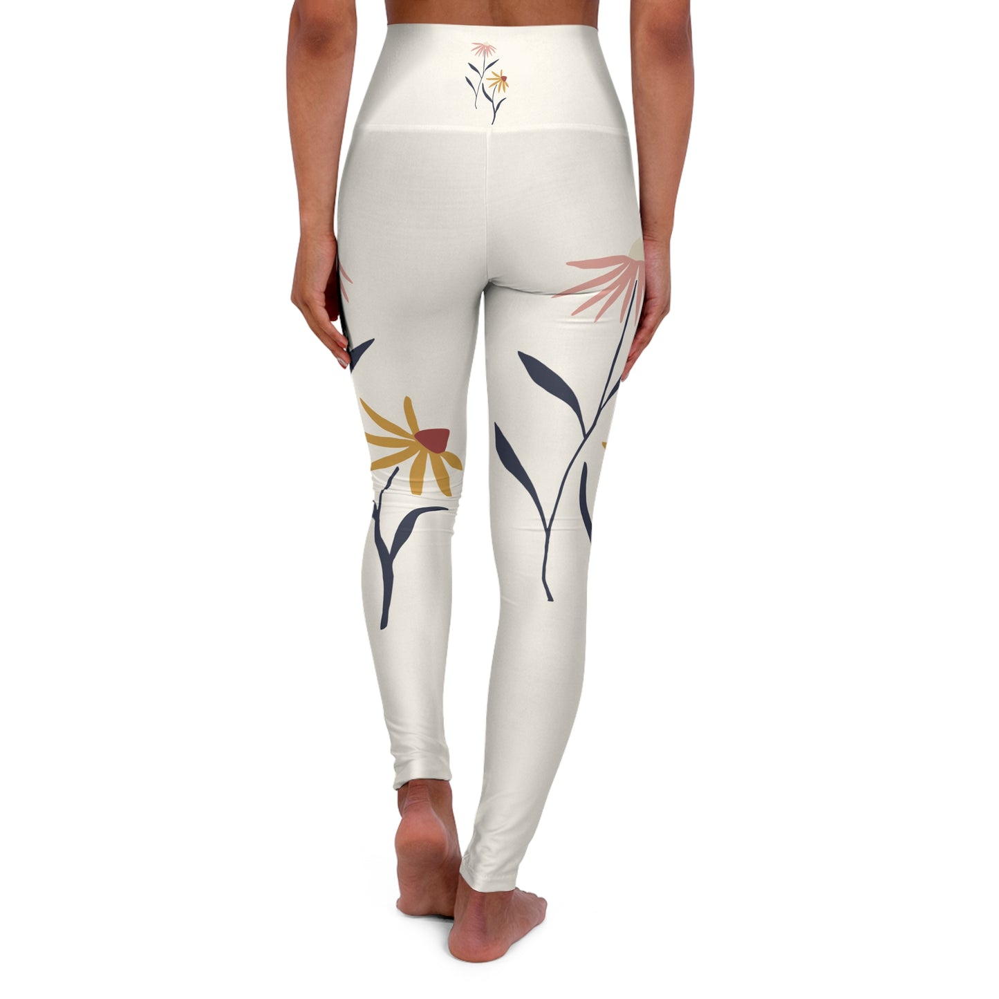 Celestial Bloom High Waisted Yoga Leggings