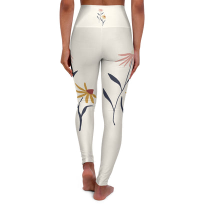 Celestial Bloom High Waisted Yoga Leggings