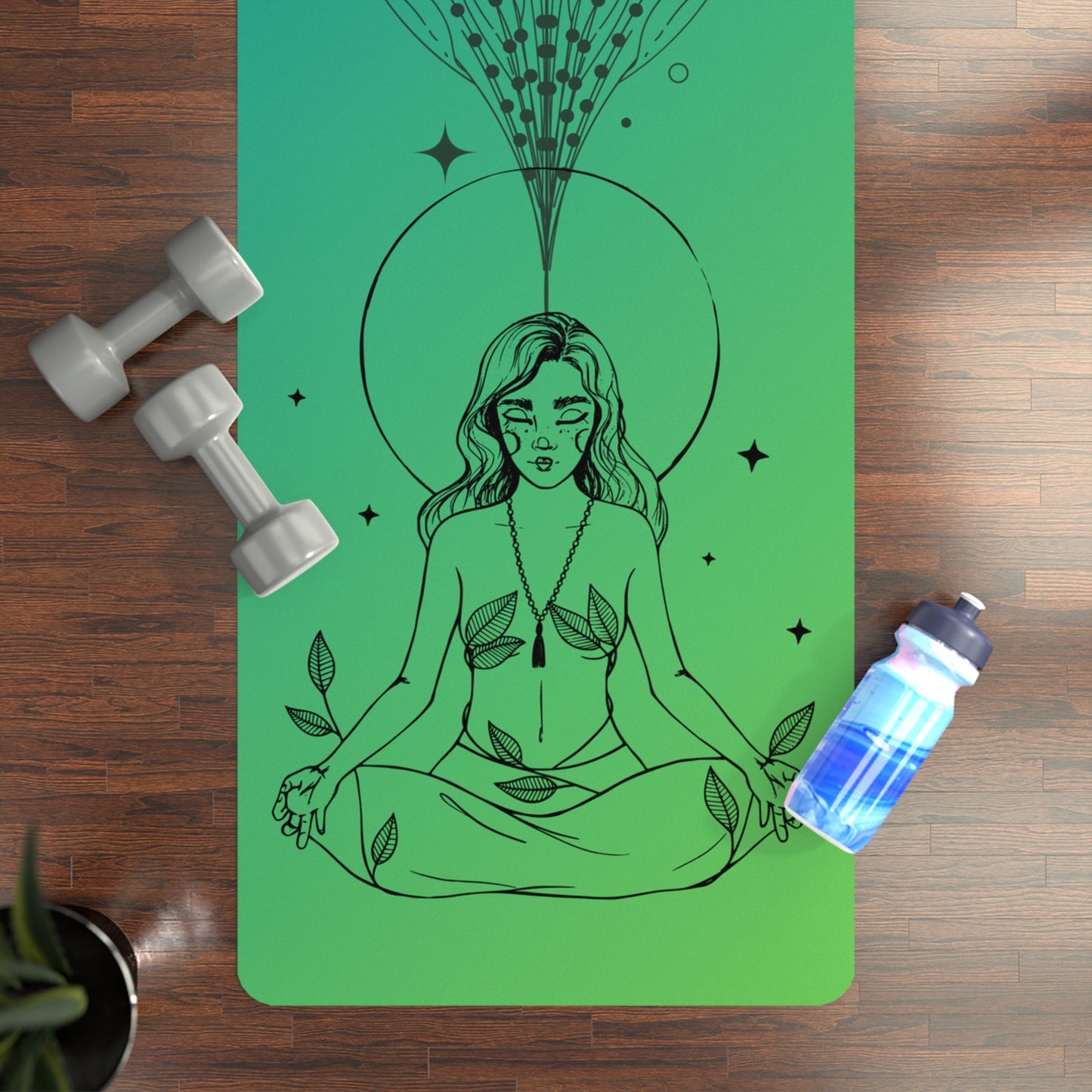 Biological Visions Rubber Yoga Mat