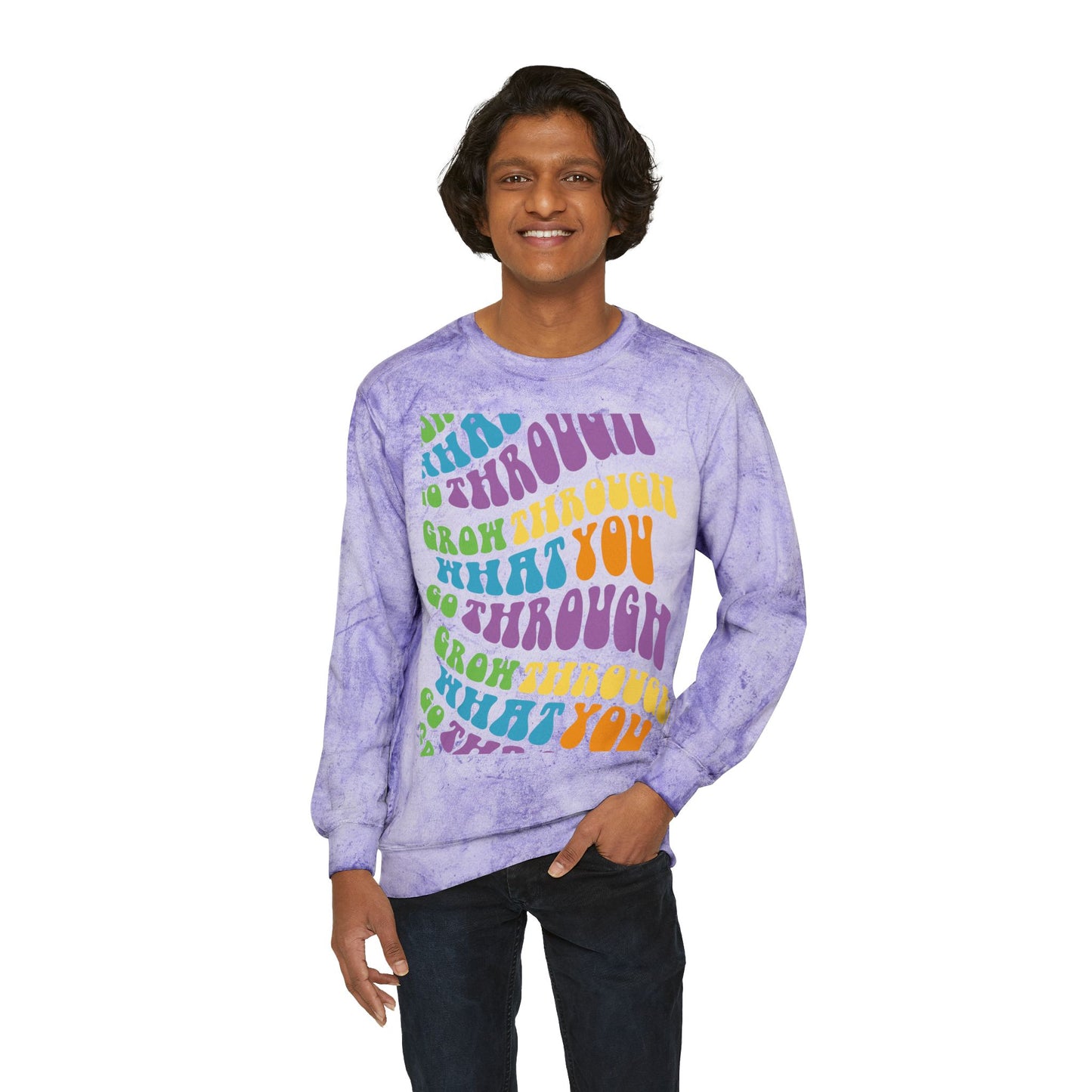 Grow Through  What You Go Through Crewneck Sweatshirt