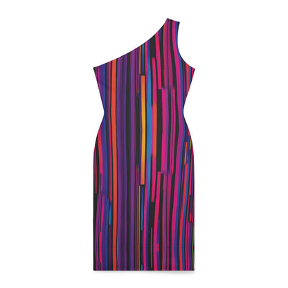 Glow Worm Shoulder Dress