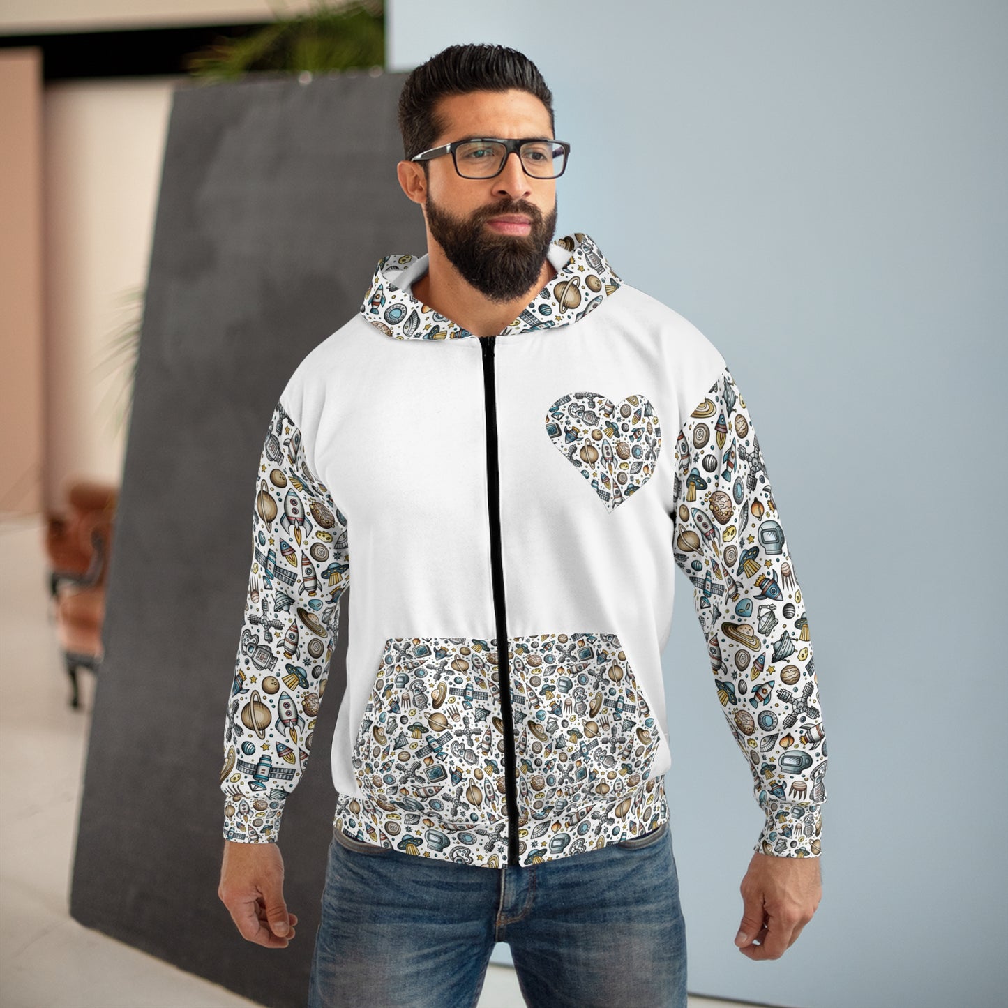 Space Clusterfuck Zip Hoodie
