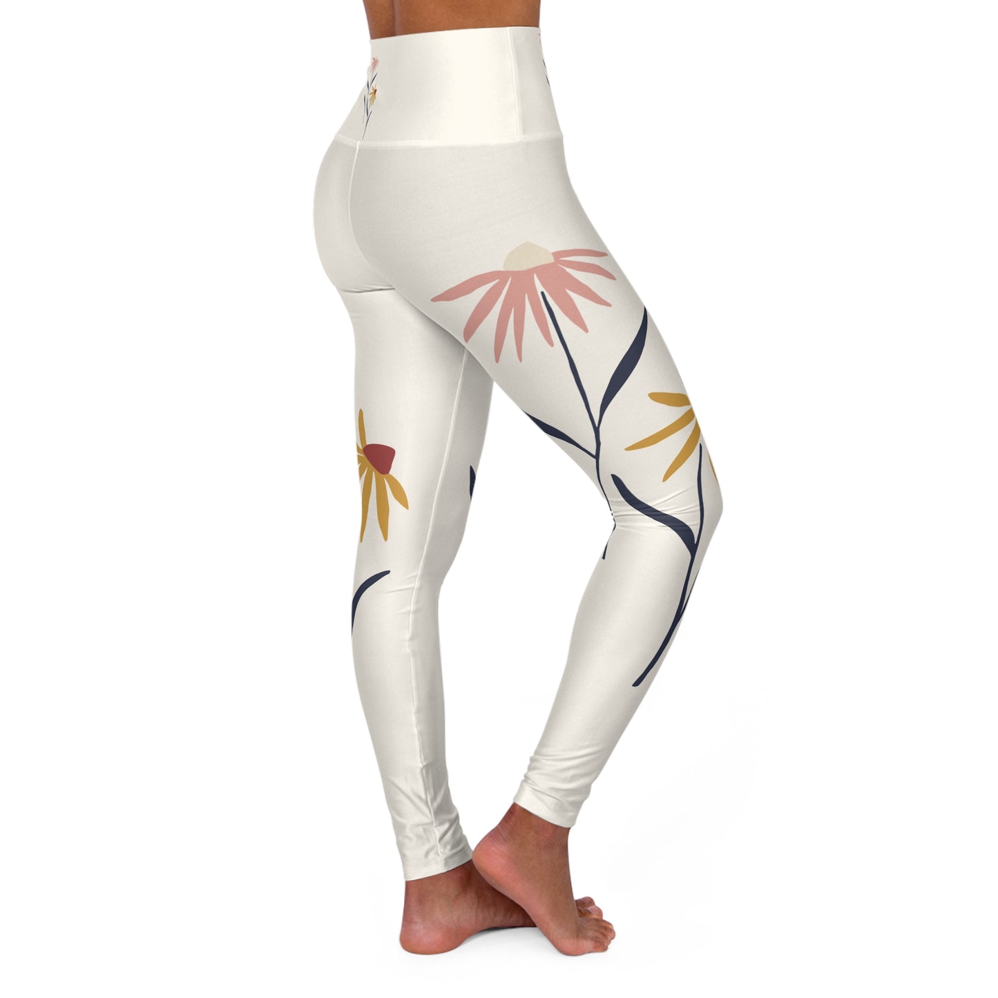 Celestial Bloom High Waisted Yoga Leggings
