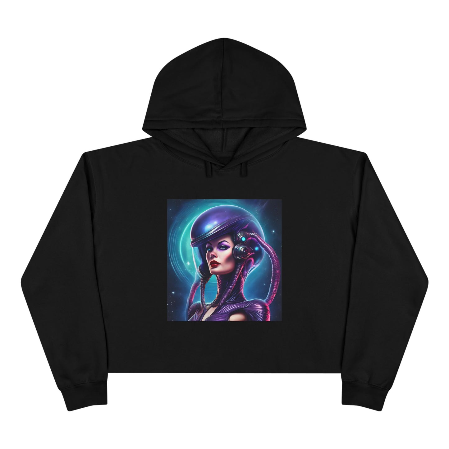 The Divide Cropped Hoodie