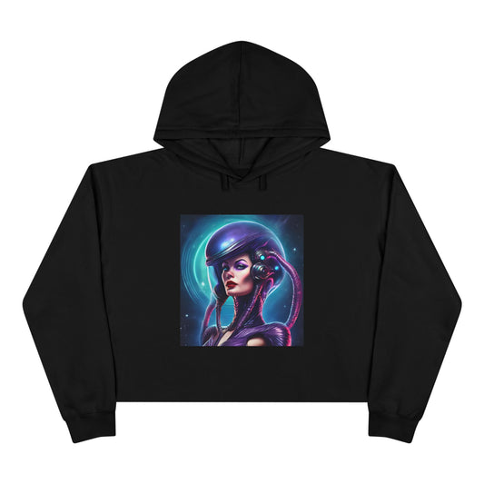 The Divide Cropped Hoodie
