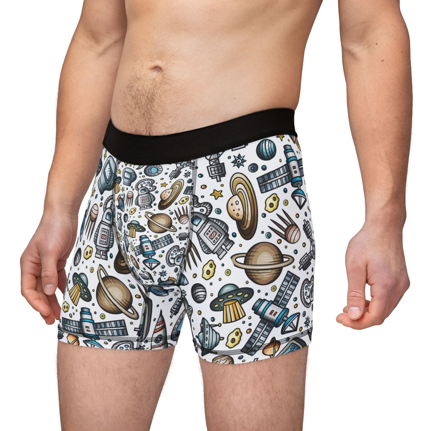 Space Clusterfuck Men's Boxers
