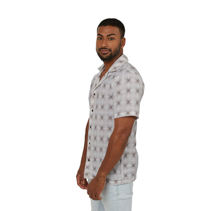 Frequency Men's Light Button Down Shirt