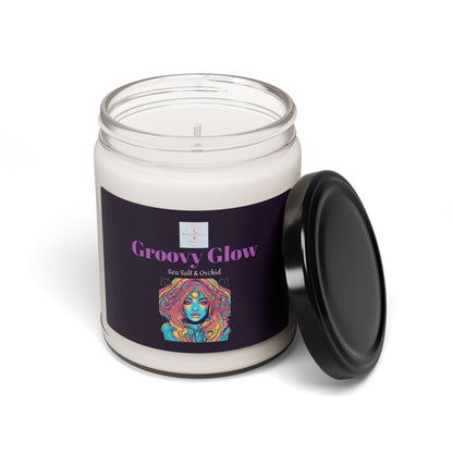 Groovy Glow Scented Soy Candle, 9oz