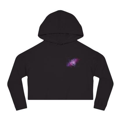 Cosmic Vibes Only Cropped Hoodie